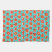Sweet Juicy Orange Muster Geschirrtuch (Horizontal)