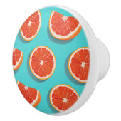 Sweet Juicy Orange Muster Keramikknauf (Rechts)