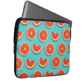 Sweet Juicy Orange Muster Laptopschutzhülle (Vorne Rechts)