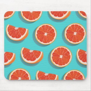 Sweet Juicy Orange Muster Mousepad