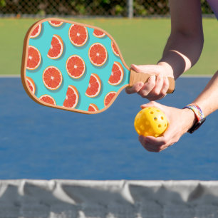 Sweet Juicy Orange Muster Pickleball Schläger