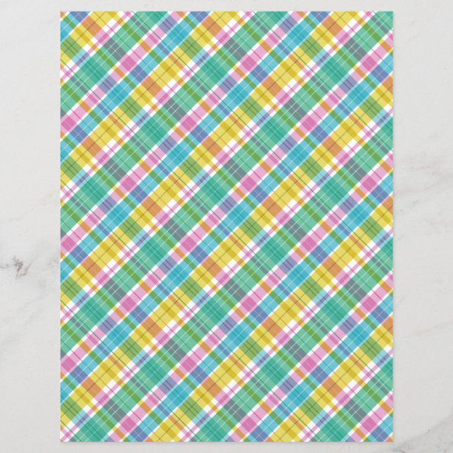 Sweet Kariert Pastel Muiticolors (Vorderseite)