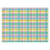 Sweet Kariert Pastel Muiticolors Tischdecke (Vorderseite (Horizontal))