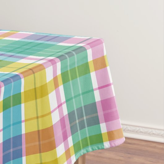 Sweet Kariert Pastel Muiticolors Tischdecke (Beispiel)