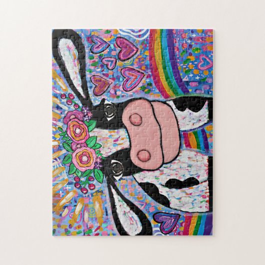 Sweet Katie Cow Puzzle 252 Stück (Vertikal)