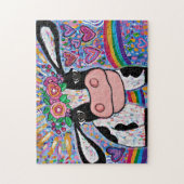 Sweet Katie Kuh Puzzle 252 Stück (Vertikal)