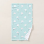 Sweet Kawaii Cloud Pattern Badetücher Set (Handtuch)