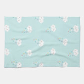 Sweet Kawaii Cloud Pattern Küchentuch (Horizontal)