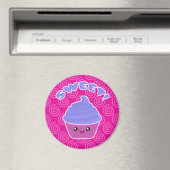 Sweet Kawaii Cupcake Magnet (In Situ (Geschirrspüler))
