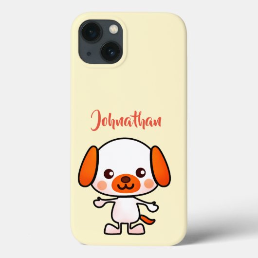 Sweet Kawaii Dog Case-Mate iPhone Hülle (Rückseite)