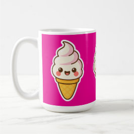 Sweet Kawaii Ice Creme Kaffeetasse
