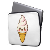 Sweet Kawaii Ice Creme Laptopschutzhülle (Vorderseite Links)