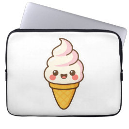 Sweet Kawaii Ice Creme Laptopschutzhülle