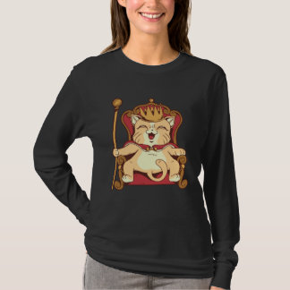 Sweet King Cat Kitty Kitten Fun T-Shirt