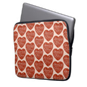 Sweet Kiss Laptop Sleeve (Vorderseite Links)
