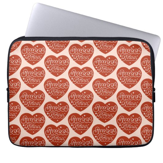 Sweet Kiss Laptop Sleeve (Vorderseite)