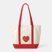 Sweet Kiss Tote Bag Tragetasche (Rückseite)