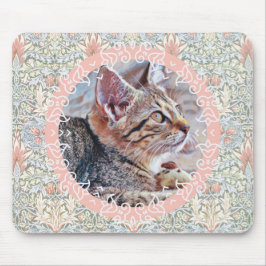 Sweet Kitten Cat Art Vintag Style Mouse Pad Mousepad