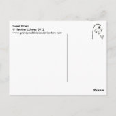 Sweet Kitten Postkarte (Rückseite)