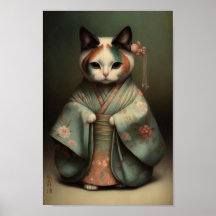 Sweet Kitty als Geisha Girl in Kimono