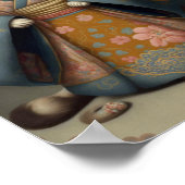 Sweet Kitty als Geisha Girl in Kimono Robe Poster (Ecke)