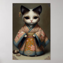 Sweet Kitty als Geisha Girl in Kimono Robe