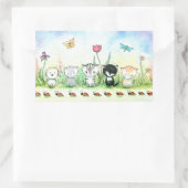 Sweet Kitty Cat Puppy Ladybug Stickers (Tasche)