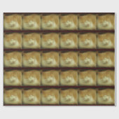 Sweet Kitty Cat Wrapping Paper Geschenkpapier (Flach)