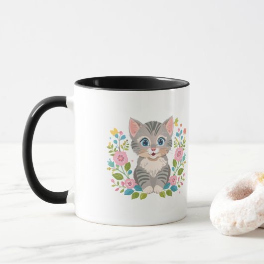 Sweet Kitty Tasse (Mit Donut)