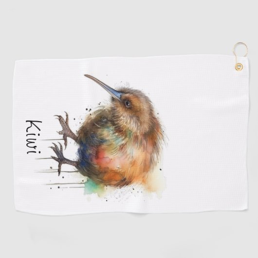 Sweet Kiwi, Brauch Golfhandtuch (Horizontal)