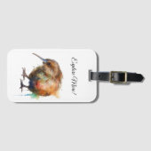 Sweet Kiwi, custom Gepäckanhänger (Vorderseite (Horizontal))