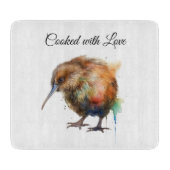 Sweet Kiwi, custom Schneidebrett (Vorderseite)