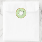 Sweet Kiwi Runder Aufkleber (Tasche)