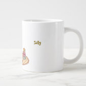 Sweet kleinen Mädchen Happy Birthday Jumbo-Tasse (Rechts)