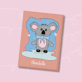 Sweet Koala Kid Valentine's Day Pin Button