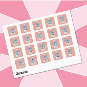 Sweet koala kids Valentinstag Aufkleber