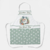 Sweet Koch Cat Hat Personalisiert Kitchen Drucke Schürze (Vorderseite)