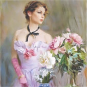 Sweet Lady Custom Cut Vinyl Sticker (Vorderseite)