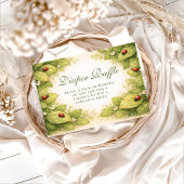 Sweet Ladybug Spring Diapper Raffle Begleitkarte