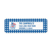 Sweet Land of Liberty Blue Stars Patriotic (Vorne)