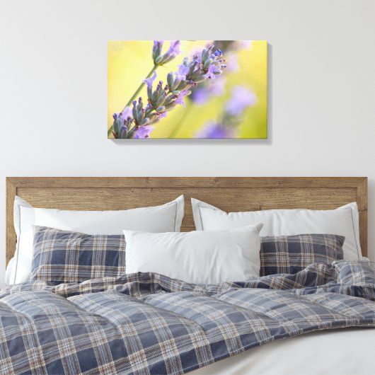 Sweet Lavendel Leinwanddruck (Insitu (Schlafzimmer))