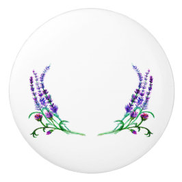 Sweet Lavender and Thistle Cotattecore Puls Keramikknauf