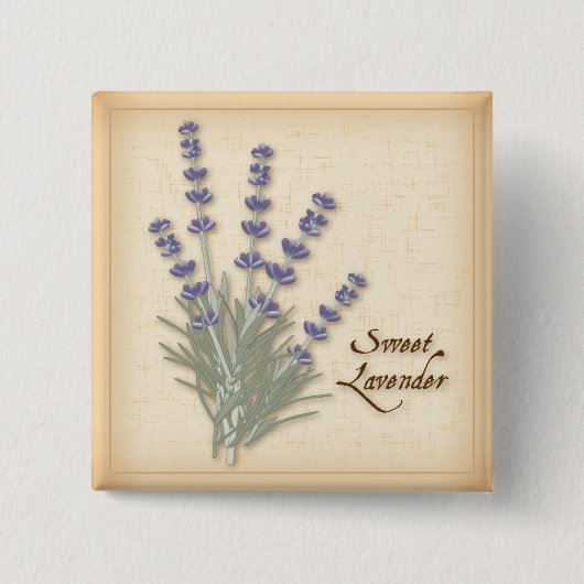 Sweet Lavender Button (Vorderseite)