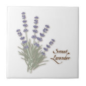 Sweet Lavender Keramik Tile Fliese (Vorderseite)
