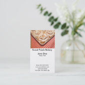 Sweet Leckerei Business Card Visitenkarte (Stehend Vorderseite)