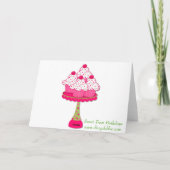 Sweet Leckerei Girl's Birthday Grußkarte Karte (Rückseite)