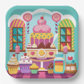 Sweet Leckerei Pappteller (Vorderseite)