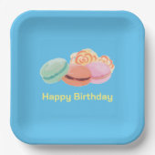 Sweet Leckerei Square Paper Plate Pappteller (Vorderseite)