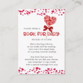 Sweet Leckerei Sweetheart Shower Book for Baby Begleitkarte (Vorderseite)