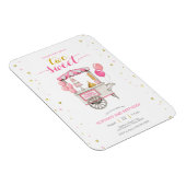 Sweet Leckerei Warenkorb Geburtstagsfeier Magnet (Rechte Seite)